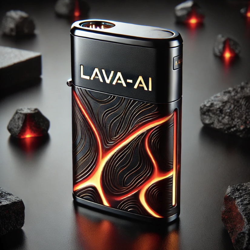 LavaAI Adjustable Butane Torch Lighter